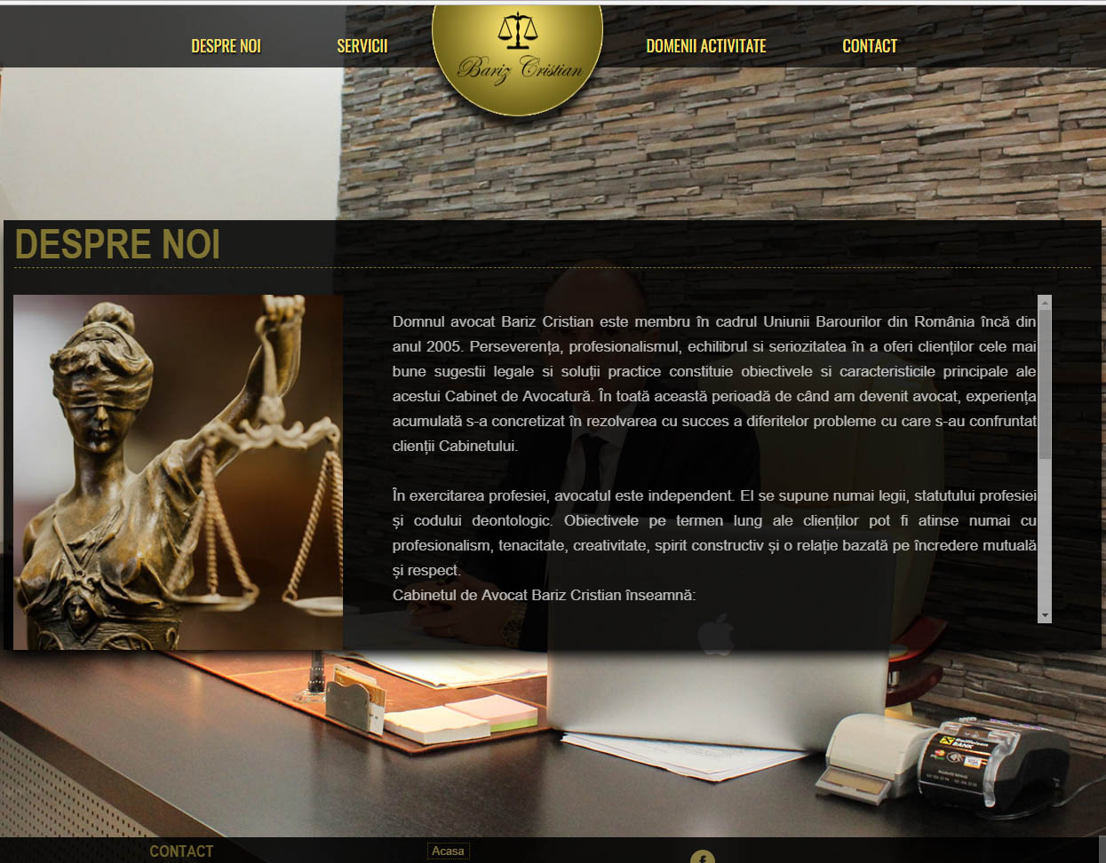 web design cabinet avocat Timisoara